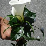 Bouquet de mariée avec Cala